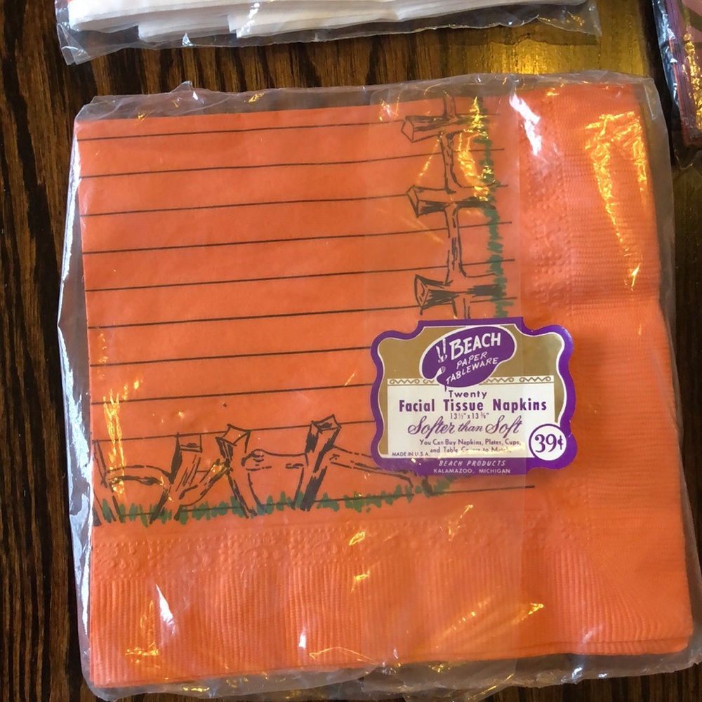 Vintage Halloween Party Paper Lot - Picture 3 of 9
